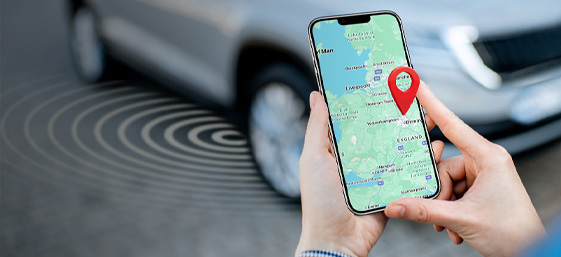Vehicle trackers from Rewire Security mobile banner