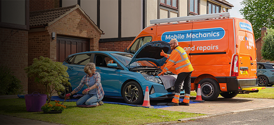 RAC Mobile Mechanics mobile banner